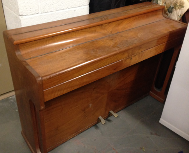 Bellmann walnut piano.