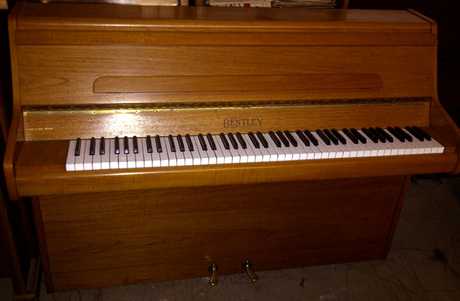 Bentley Teak pianos