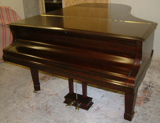 Bluthner Rosewood Repolished Grand Piano.