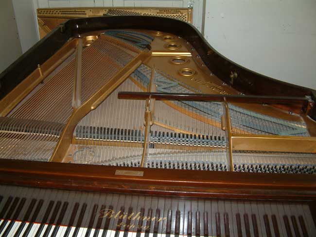 Bluthner grand piano frame
