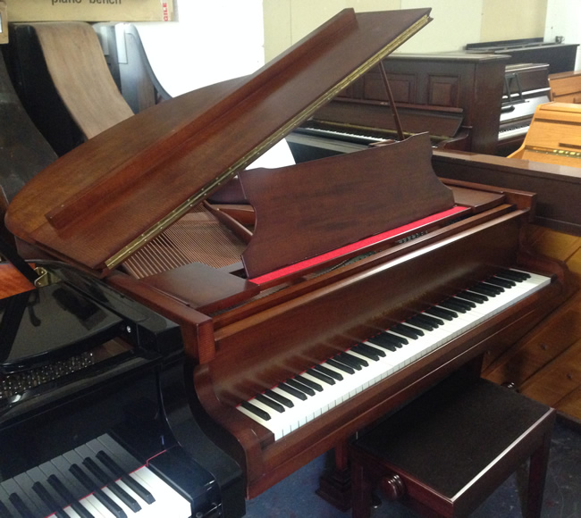 Reconditioned John Broadwood and sons baby grand piano.