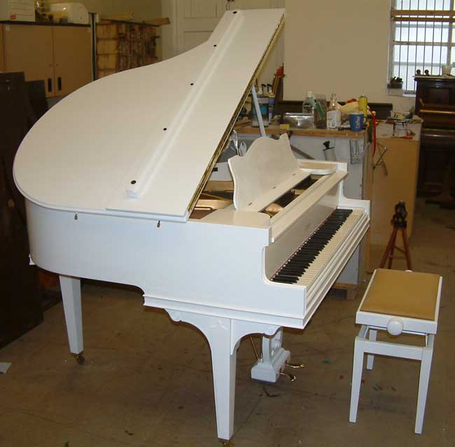 Restored Baby Grand Piano