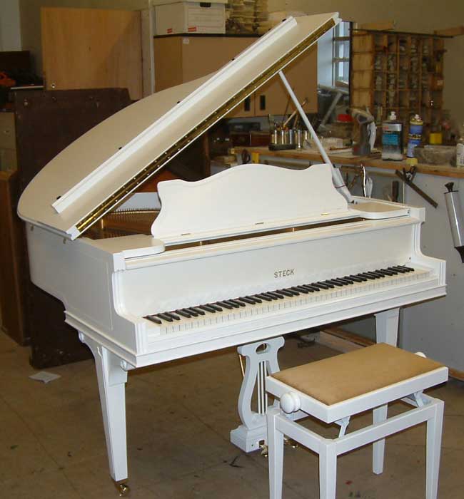 Steck traditional piano