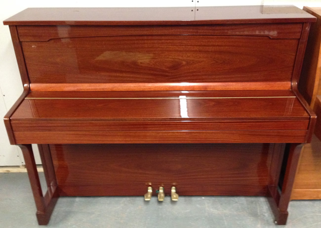 Mahogany gloss pianos